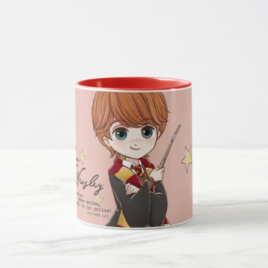 Magical Ron Weasley Watercolor Tasse (Zentrum)