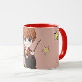 Magical Ron Weasley Watercolor Tasse (VorderseiteRechts)