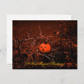 Magical Samhain Postcard Postkarte (Vorne/Hinten)