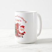Magical Santa Birthday Design for Kids Kaffeetasse (VorderseiteRechts)
