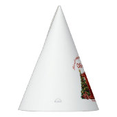 Magical Santa Birthday Design for Kids Partyhütchen (Links)