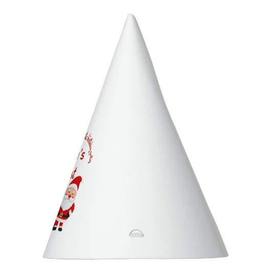 Magical Santa Birthday Design for Kids Partyhütchen (Rechts)