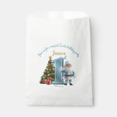 Magical Santa Birthday Invitation – 1st Birthday Geschenktütchen (Vorderseite)