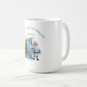 Magical Santa Birthday Invitation – 1st Birthday Kaffeetasse (VorderseiteRechts)