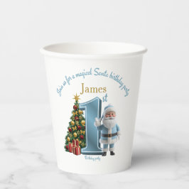 Magical Santa Birthday Invitation – 1st Birthday Pappbecher