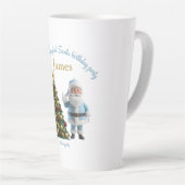 Magical Santa Birthday Invitation Milchtasse (Rechte Ecke)