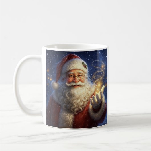 Magical Santa Claus Kaffeetasse (Links)