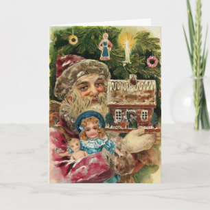 Magical Santa Feiertagskarte