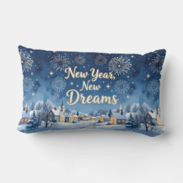 Magical Santa Night Throw Pillow Lendenkissen