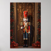 Magical Santa's Grotto: 3D-Weihnachtsdruckposter Poster (Vorne)