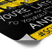Magical School Bus Driver Last Day Of School Bus D Poster (Ecke)