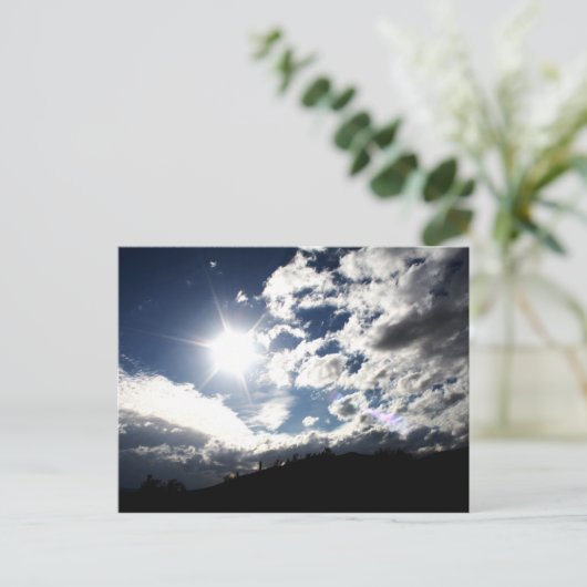 Magical Sky Postkarte (Stehend Vorderseite)