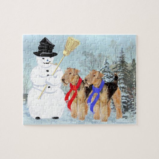 Magical Snowman Puzzle (Horizontal)