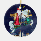 Magical St. Nicholas - Santa - SRF - Crice Orname Keramik Ornament (Vorne)