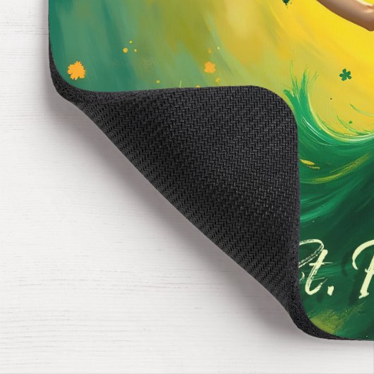 Magical St. Patrick's Day Mousepad (Ecke)