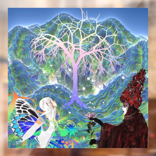 Magical Star Tree Fensteraufkleber (Blatt 2)