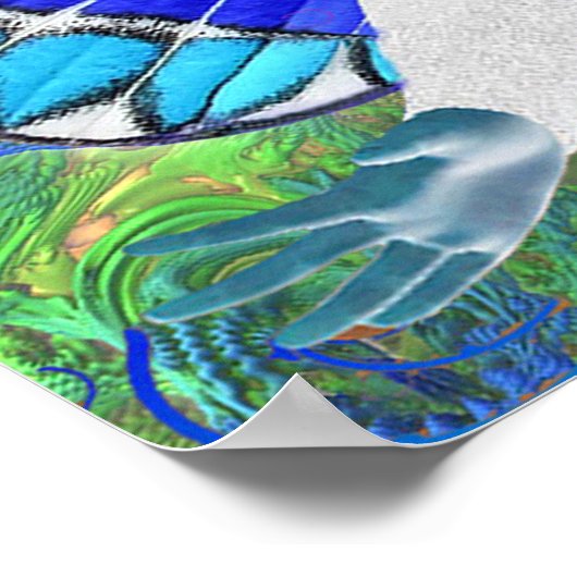 Magical Star Tree Poster (Ecke)