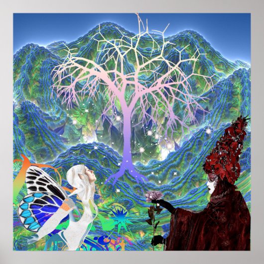 Magical Star Tree Poster (Vorne)