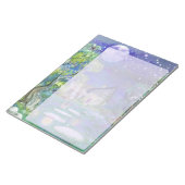 Magical Stars Moon Hütte Night Sky Schreiben Notizblock (angewinkelt)