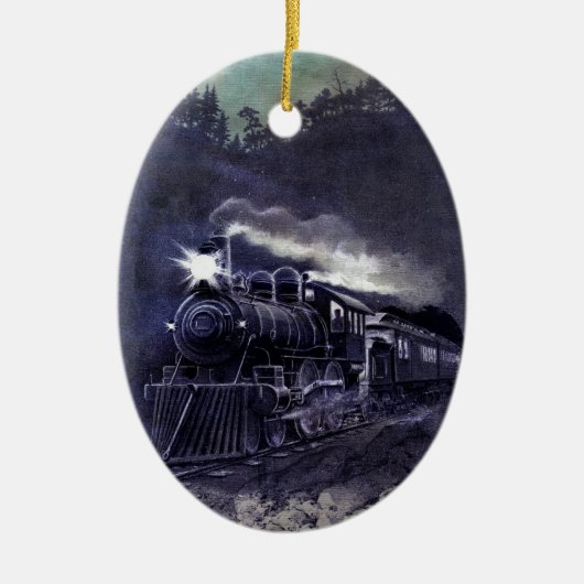 Magical Steam Motor Viktorianisch Train Ornament (Vorne)
