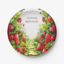 Magical Sweet Simple Strawberry Birthday