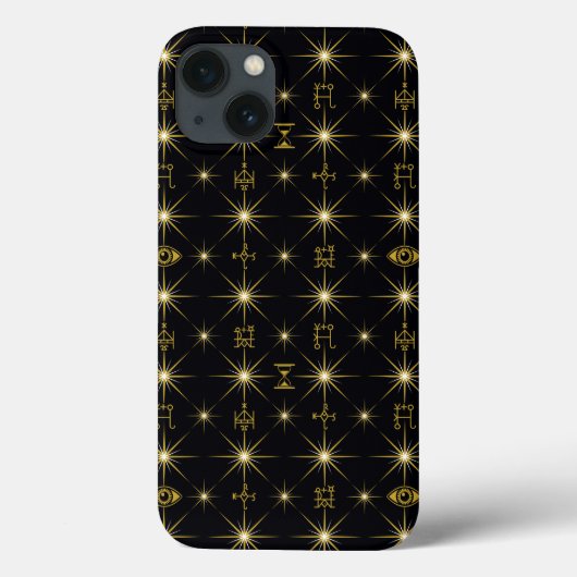 Magical Symbos Pattern Case-Mate iPhone Hülle (Rückseite)