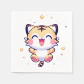 Magical Tiger Baby Dusche Serviette (Vorderseite)