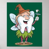 Magical Tooth Fairy Art Poster (Vorne)