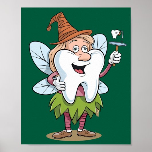Magical Tooth Fairy Art Poster (Vorne)