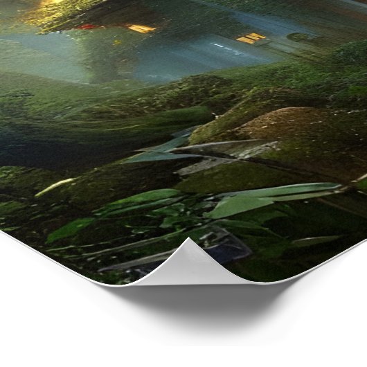 Magical Treehouse Colony Poster (Ecke)