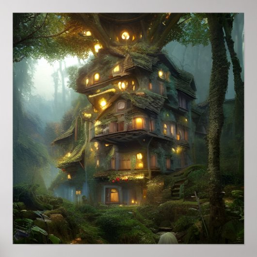 Magical Treehouse Colony Poster (Vorne)