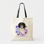 Magical Tri Color Cavalier King Charles Spaniel  Tragetasche (Vorne)