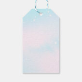 Magical Unicorn 1st Birthday Geschenkanhänger (Rückseite)