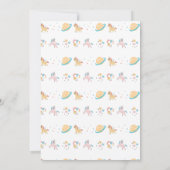 Magical Unicorn 2. Geburtstag Einladung (Rückseite)