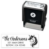 Magical Unicorn Birthday Bash Permastempel (Beispiel)