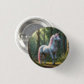 Magical Unicorn Birthday Button (Vorne & Hinten)
