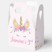 Magical Unicorn Birthday Favor Box Geschenkschachtel (Geöffnet)