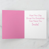 Magical Unicorn Birthday Karte (Innenseite)