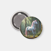 Magical Unicorn Birthday Magnet (Vorderseite/Rückseite)