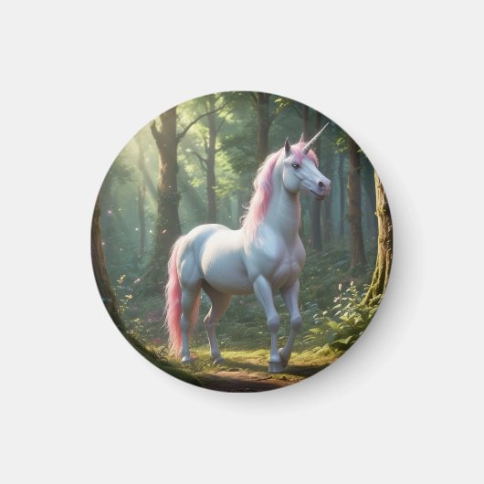 Magical Unicorn Birthday Magnet (Vorne)