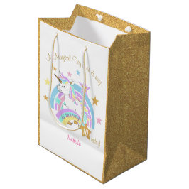 Magical Unicorn Birthday Mittlere Geschenktüte