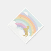 Magical Unicorn Birthday Napkins Serviette (Ecke)