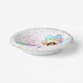 Magical Unicorn Birthday Pappteller (Gewinkelt)