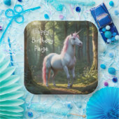Magical Unicorn Birthday Pappteller (Party)