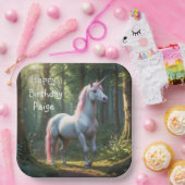 Magical Unicorn Birthday Pappteller (Party)
