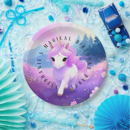 Magical Unicorn Birthday Party Paper Teller (Party)