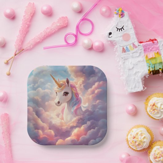 Magical Unicorn Birthday Party Teller (Party)