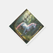 Magical Unicorn Birthday Serviette (Ecke)