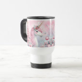 Magical Unicorn Coffee Tasse - Whimsical and Fun D (Vorderseite Links)
