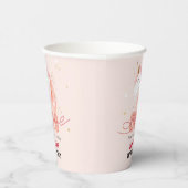 Magical Unicorn First Birthday Pappbecher (Rechts)